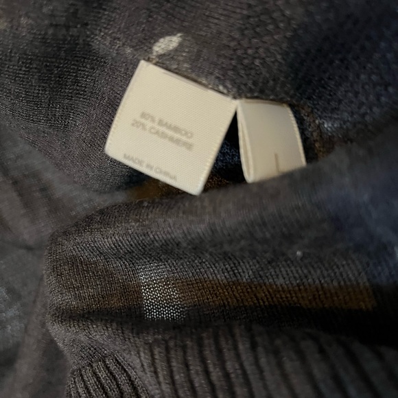 ☑️ Kokun Open Front Bamboo & Cashmere Cardigan - Picture 4 of 4